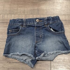 Toddler Girls Size 3T Garanimals Brand Jean Shorts Adjustable Waistband